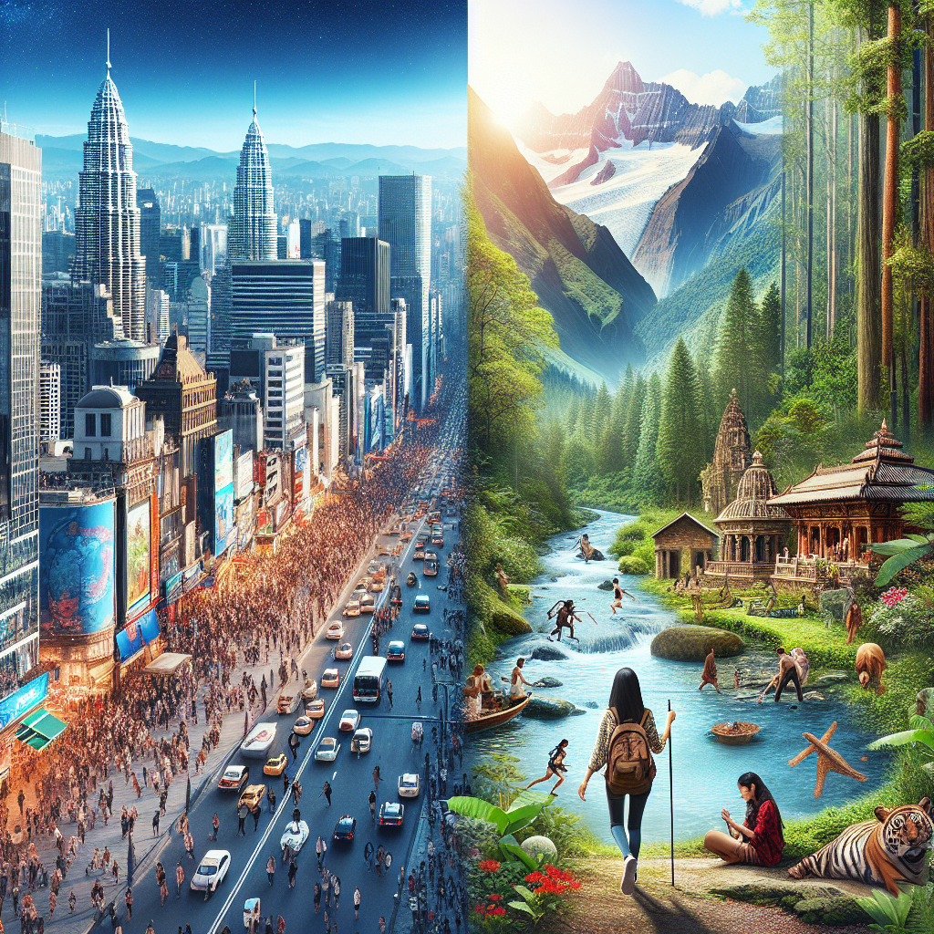 City break czy natura? Jak wybrać idealny styl podróżowania